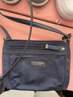 Calvin Klein Navy Crossbody Shoulder Bag